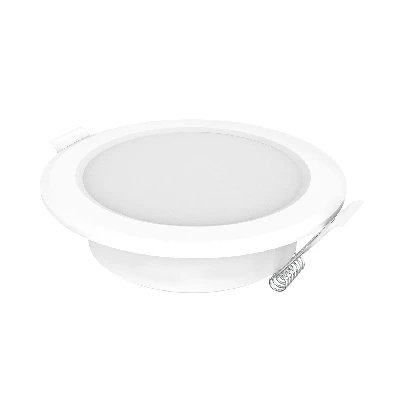 Светильник светодиодный ДВО 5.5 Вт 460 лм 4000К AC 220В IP20 круг D95х26мм монт d75мм Пластик Elementary Gauss