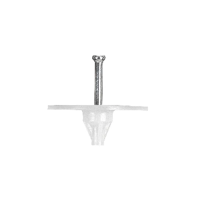 Тарельчатый дюбель гриб с гвоздем для монтажных пистолетов IN20 (250 шт/уп)
