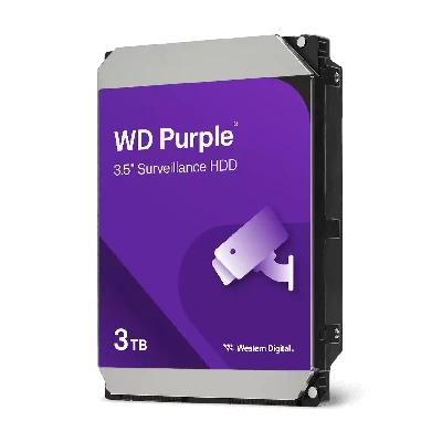 Жесткий диск 3TB Purple 3.5'', SATAIII, 5400      об/мин, 256 МБ