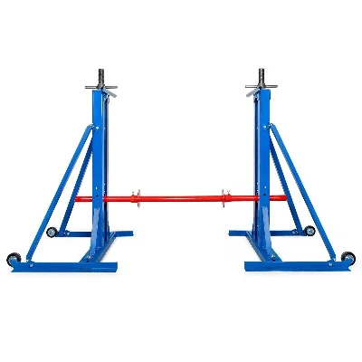 Домкрат кабельный ДК-5ВР винтовой разборный для барабанов весом до 5 т, номера 8-22