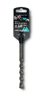 Бур по бетону SDS-plus 12 х160/100 мм, напайка с центром, 2 спирали