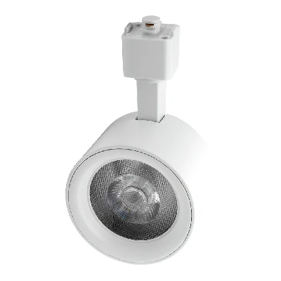 Светильник светодиодный трековый на шинопровод ДПО-10w 3000K 24 град. белый