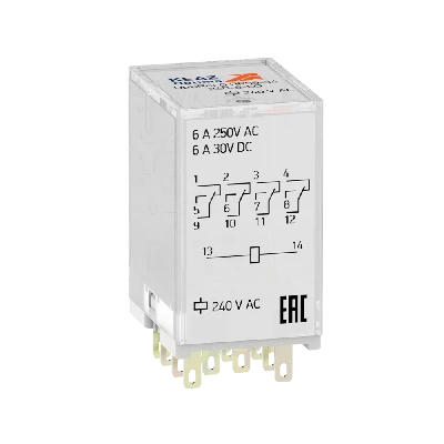 Реле промежуточное OptiRel G RP55-34-240-6-CO