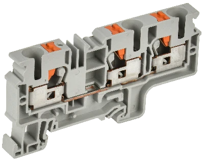 Колодка клеммная CP-MC 3 вывода 10мм2 серая IEK