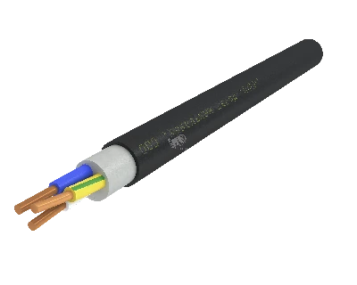 Кабель силовой ППГнг(А)-HF 3х1.5ок(N.PE)-0.66 однопроволочный черный (барабан)