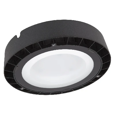 Светильник светодиодный ДСП-150Вт 4000K 16000Лм IP65 черный хайбей силикатное стекло