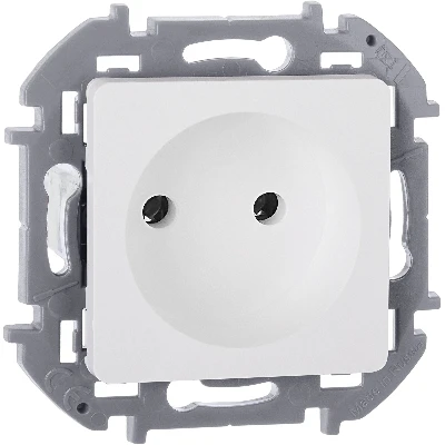 Розетка 2К 16 А 250 В~ INSPIRIA белый