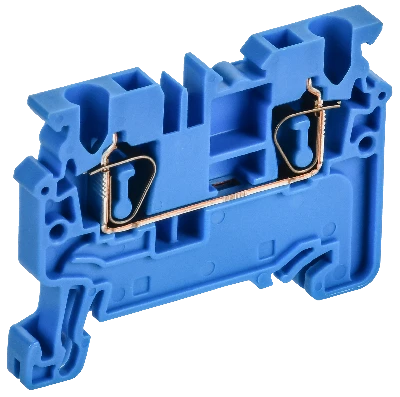 ARMAFIX Клемма пружинная CX2.5 BU 2,5мм2 проходная синяя IEK