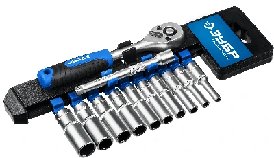 Набор торцовых головок Профессионал ТМ-12У 12 предметов 1/4''