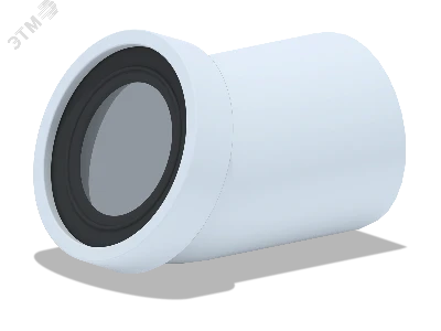 Труба фановая АНИ 110 х 22.5 градусов