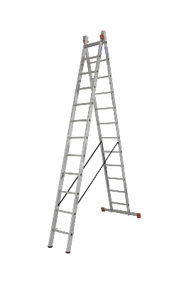 Лестница двухсекционная универсальная DUBILO 2х12