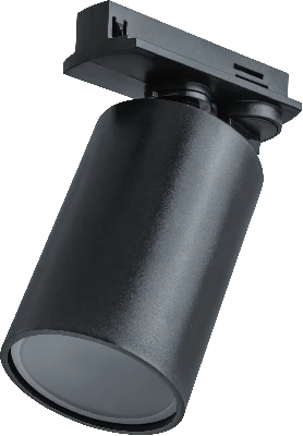 Светильник трековый на шинопровод под лампу NLT-TP1-1L-GU10-BL однофазный GU10 черный