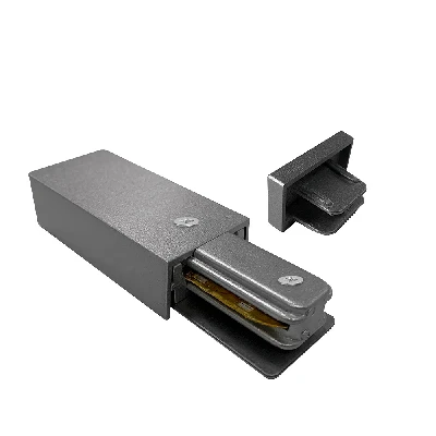 Комплект торцевых элементов для шинопровода серый