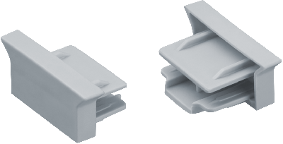 Заглушка пластиковая белая для шинопровода NLT-C-1L-AS2-WH-E