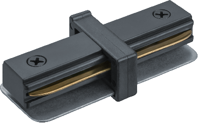 Коннектор прямой черный для шинопровода NLT-C-1L-AS1-BL-I