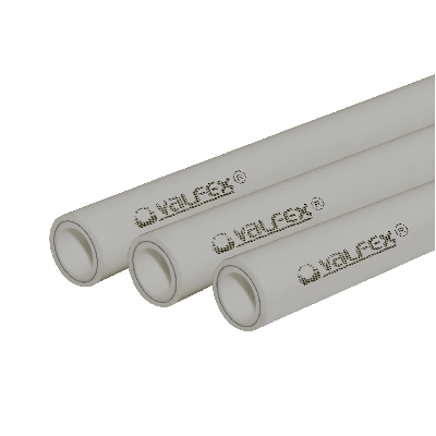 Труба полипропиленовая 32x5.4 SDR 6 PN 25 PPR армированная алюминием серая, хлыст 4м