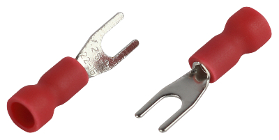 Наконечник вилочный с изолированным фланцем (упаковка 50 шт.) NO-225-119 НВИ 1.5-3