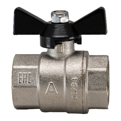 Кран шаровой полнопроходной  3/4' ВН бабочка