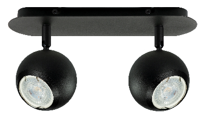 Светильник настенно-потолочный спот OL36-2 BK MR16 GU10 IP20 черный