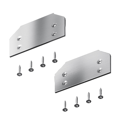 Заглушка торцевая к профилю, 2шт