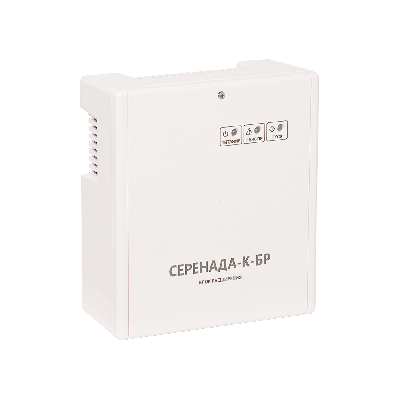 Блок расширения (усилитель мощности аудиосигнала) зоны речевого оповещения Серенада-К-БР