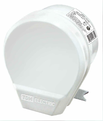 Разъём РШ-ВШ 32А 250В 2Р+РЕ СУ белый