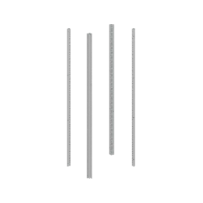 Стойки вертикальные, для шкафов CQE N высотой 1800 мм, 4 шт. RAL7035