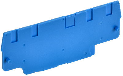 ARMAFIX Заглушка EPCX2.5-4 BU для колодки клеммной CP/CX2.5-4 синяя IEK