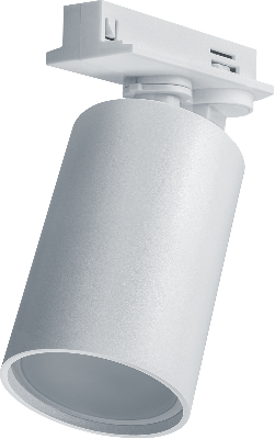 Светильник трековый на шинопровод под лампу NLT-TP1-1L-GU10-WH однофазный GU10 белый