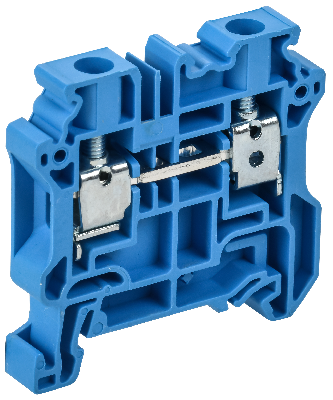 ARMAFIX Колодка клеммная CY6BU винтовая 6мм2 проходная синяя Ex IEK