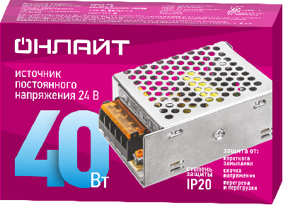 Драйвер 40w OD-P40-IP20-24V