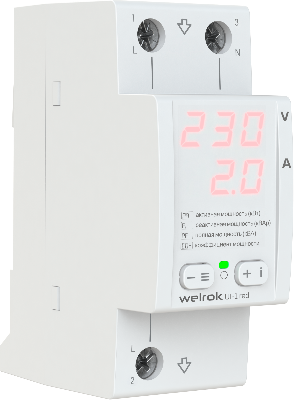 Вольтамперметр Welrok UI-1 red