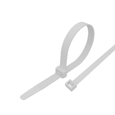Хомут-стяжка кабельная нейлоновая PROconnect 400x4,8 мм, белая, 100 шт