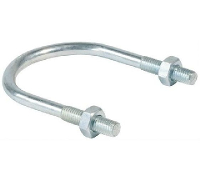 Хомут U-образный 3/4' М8 20-27 оцинкованная сталь ГОСТ 24137-80 без гаек
