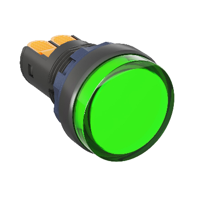 Сигнальный индикатор со  встроенным диодом 220В, зеленый