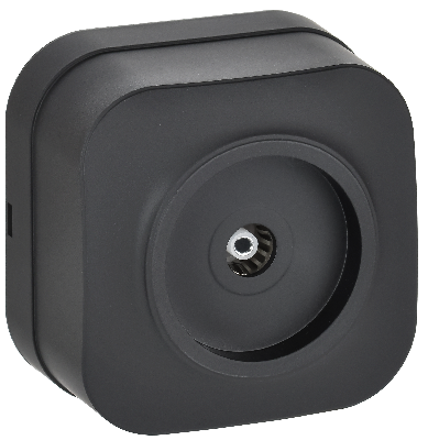 GLORY Розетка для открытой установки TV РТВ20-ХЧм черный матовый IEK