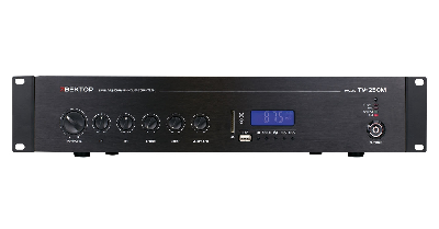 Микшер-усилитель комбинированный компактный, мощность 250 Вт, цифровой FM тюнер, MP3 плеер, USB, SD, Bluetooth, питание 220 В, рэковое крепление