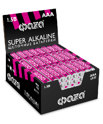 Элемент питания AAA ФАZА LR03 Super Alkaline Shrink-4