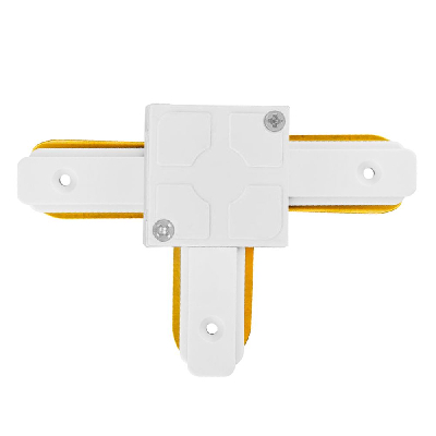 Коннектор Т-образный белый для шинопровода