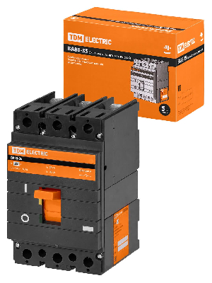 Автоматический выключатель ВА88-35 трехполюсной 200А 35кА