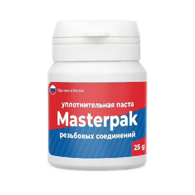 Паста уплотнительная (вода, пар, 70 г) Masterpak, туба