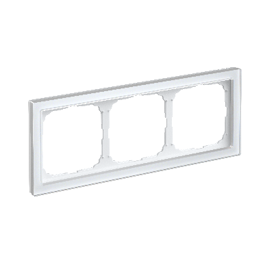 ARTGALLERY PURE 3-постовая РАМКА, ОРГАНИЧЕСКОЕ СТЕКЛО БЕЛЫЙ