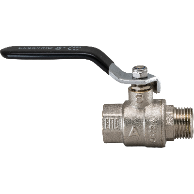 Кран шаровой полнопроходной  3/4' ВН/НР рычаг
