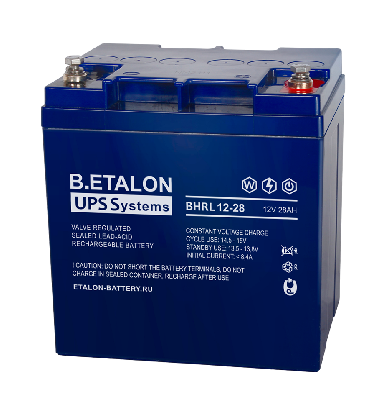 Аккумулятор B.ETALON BHRL 12В 28 А/ч