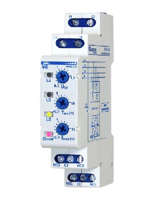 Реле напряжения трехфазное РНПП-314 одномодульное АВП