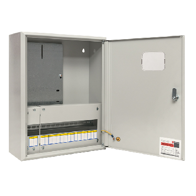 Щит учетно-распределительный навесной ЩУРн-3/18 с окном IP31