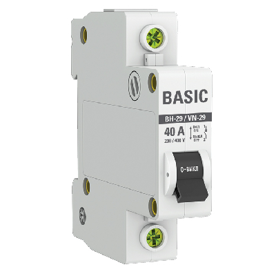 Выключатель нагрузки 1P 40А ВН-29 Basic