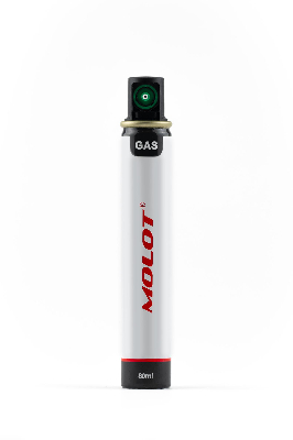 Баллон газовый для монтажных пистолетов GC 165-G с зеленым клапаном