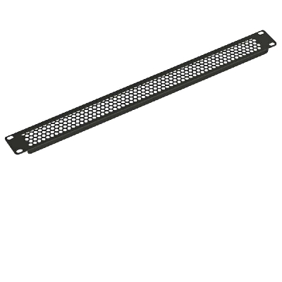 Фальшпанель 19' заглушка 1U. цвет черный