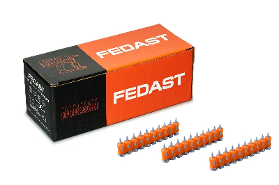 Гвозди 3.0*25 мм для монтажного пистолета с кованым наконечником FEDAST
